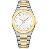 Fashion BestWin Octagonal Waterproof Quartz Watch For Men Business Casual Arabic Numerals Dial High-grade Stainless Steel Watch