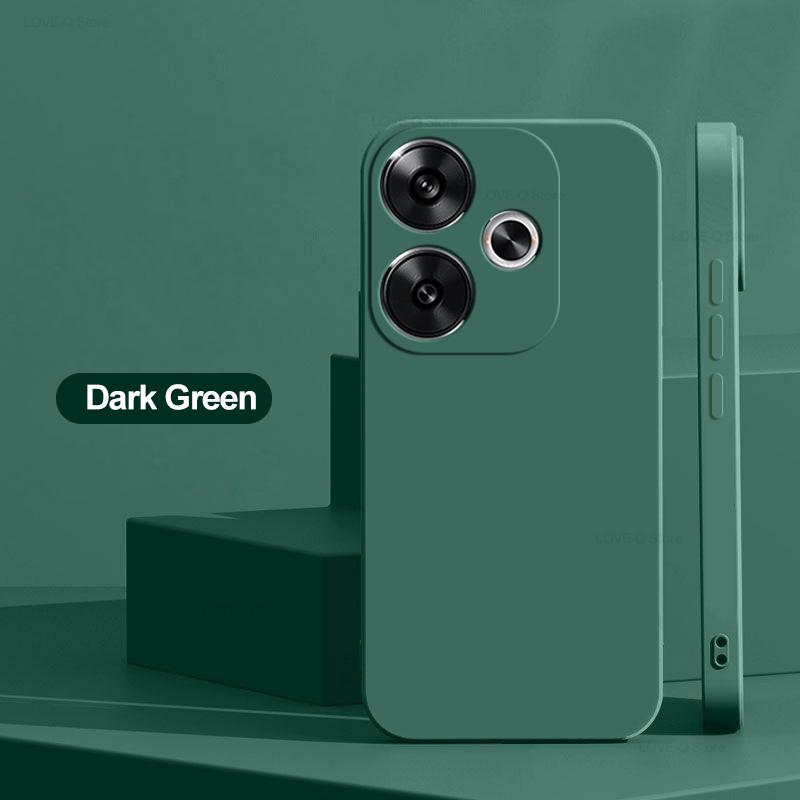 Per Poco F6 F 6 PocoF6 Pro Custodia Custodia per Telefono in Silicone Liquido Per Xiaomi Poco F6 Pro Custodie Copertura Morbida Antiurto