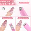 Double-Head Magnet Stick 3 In 1 Ellipse Annular Cat Magnetic Gel Nail Art Strong Magnetic Nails Magnet Pen Diy Manicure Tool