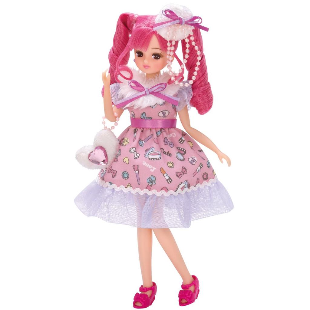 Licca-chan Doll LD-15 Cosmetic Pink