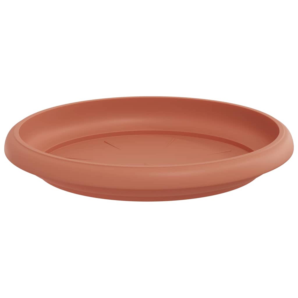 Flower Pots 6 Pcs Terracotta Red Ø 12.5 X 10 Cm Plastic