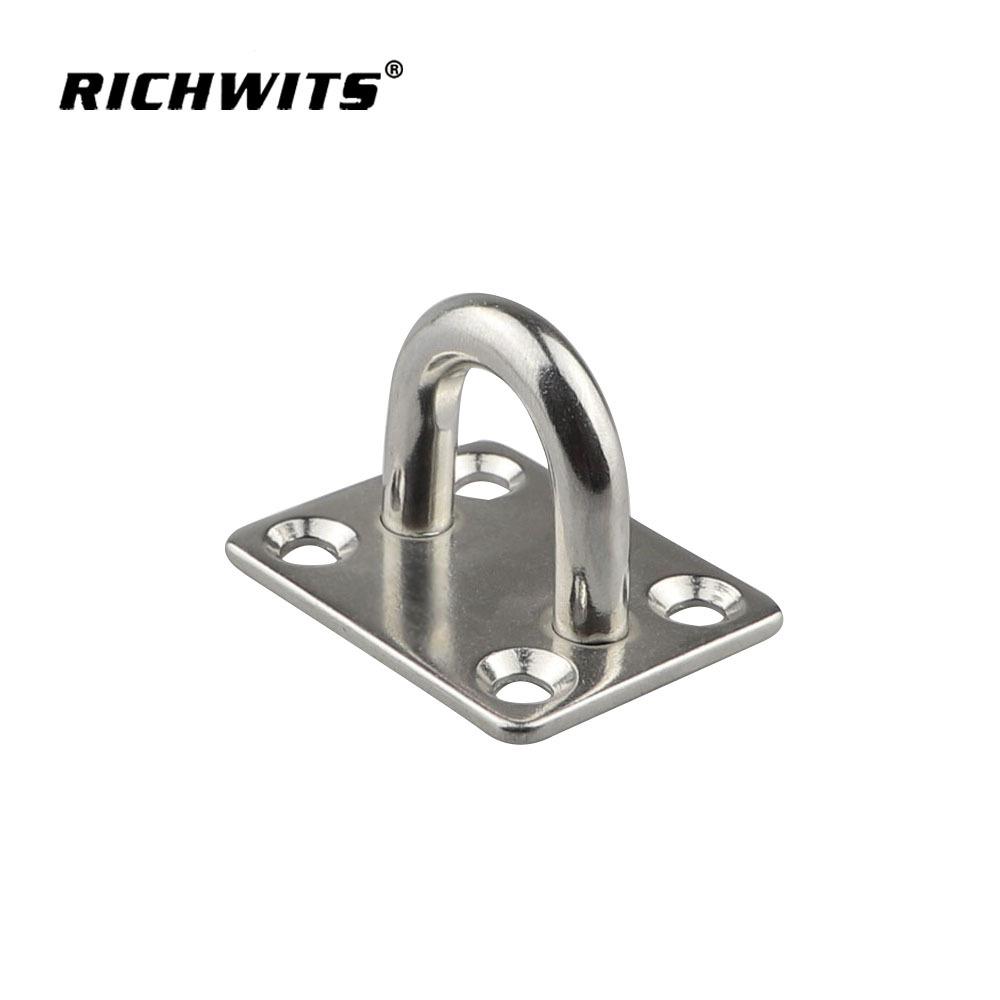 Stainless Steel 304/316 Square Door Latch & Chandelier Fixing Plate