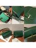 Women's Genuine Leather Crossbody Bag – 2025 Style, Cowhide, High-Grade Texture, Large Capacity, Small Square, Single Shoulder for Commuting.