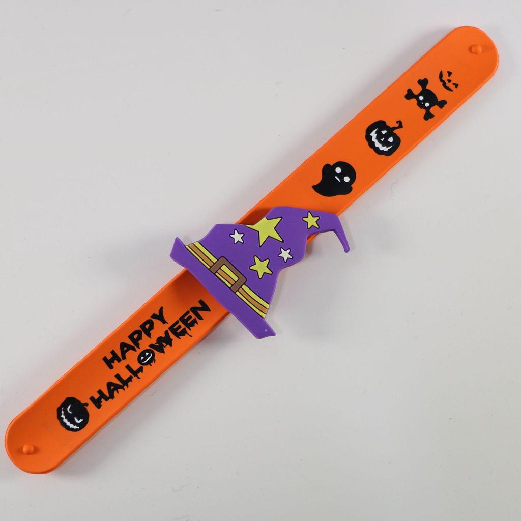 Cartoon Halloween Snap Bracelet for Kids - Creative and Fun Party Decoration
