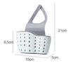 Kitchen Sink Holder Hanging Drain Basket Adjustable Soap Sponge Shelf Organizer Bathroom Faucet Holder Rack Kitchen Accessories