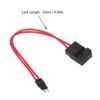 5PCS 20A Rating Car Holder Connector 16AWG Wire ACK S 10.9mm Mini Holder Heavy Duty Wire Extension Vehicle Electrical System