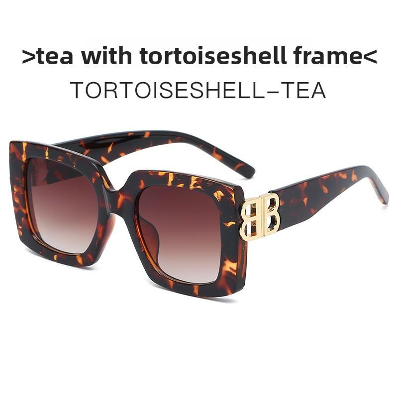 Vintage Square Sunglasses For Women With Uv400 Protection For Fashion And Outdoor Activities