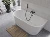 DECCO light gold wall-mounted bathtub faucet Besco