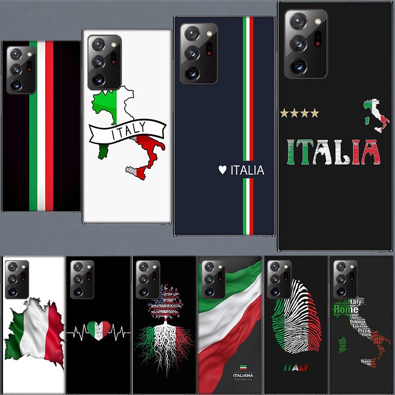 Italy Flag Phone Case for Samsung A17 A37 A57 A55 A35 A25 A15 A54 A14 A24 A34 A13 A23 A33 A53 A07 A05S A04S A03 A73 Galaxy Note