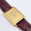 Used Vintage SEIKO Seiko men's watch square tank gold 80s