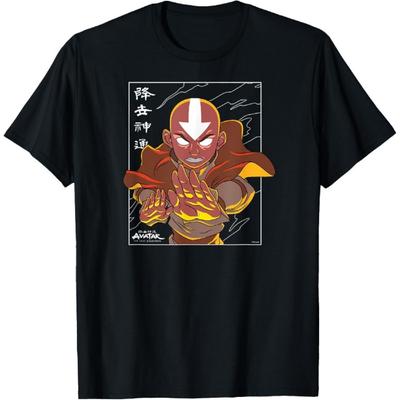 Avatar Der Herr der Elemente - Aang Avatar-Zustand T-Shirt