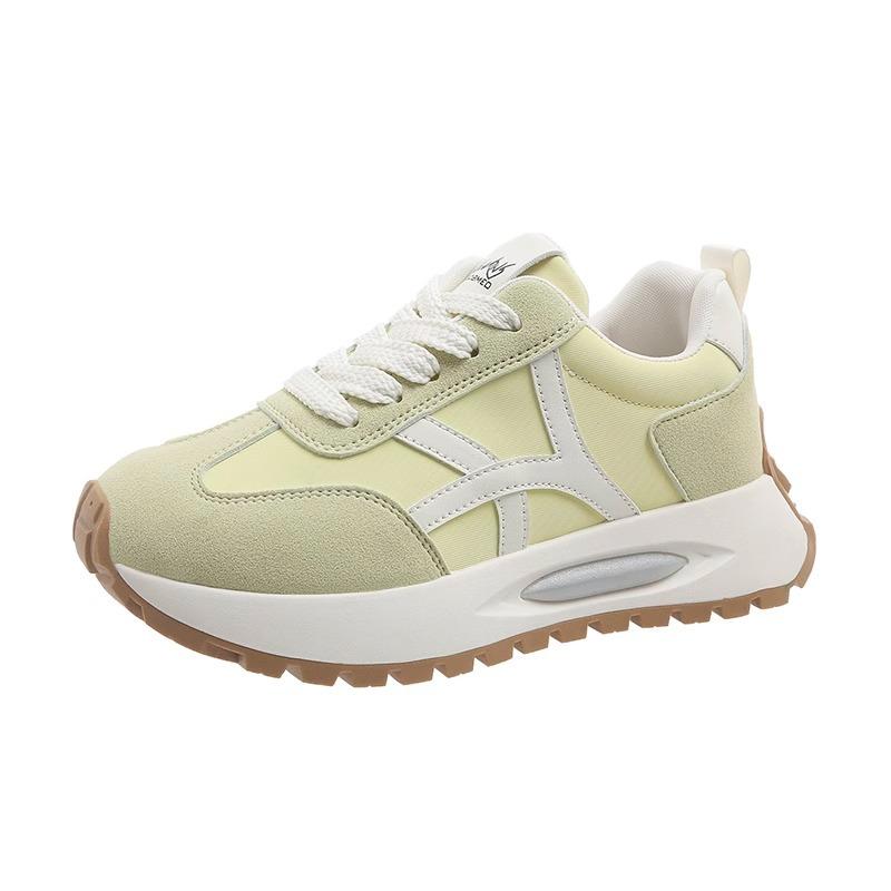 Platform-soled Forrest Gump Shoes Women's Autumn 2025 New Fashion Versatile Dad Shoes Heightening Sports Casual Shoes Casual Shoes