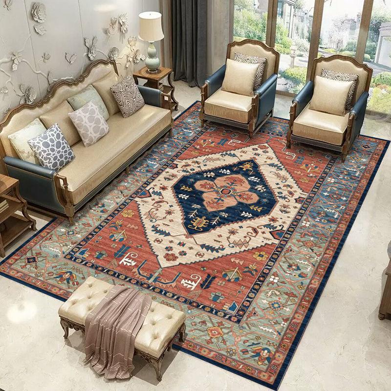 Retro Carpets for Living Room Persian Moroccan Decoration Home Carpet Large Area Rugs for Bedroom Lounge Rug Big Size 180x200