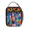 Full Printed Lunch Bag Diy Printed Kpop Witch Hunters Student Peripheral Large Capacity Lunch Box Bag Ice Pack