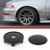 ACROPIX 60mm 2.36" Black Universal Car Wheel Hub Center Cap Wheel Hub Cap Cover Protector for SUV Truck 1pcs