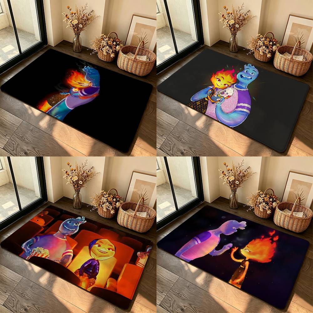 Cute E-elementalS Cute Carpet Bathroom Anti-slip Mat Door Mat Home Decoration Mat Entrance Door Mat Scratch-resistant Door Mat