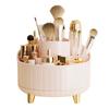 Cosmetics Storage Box Desktop Premium Sense Storage Dust-proof Makeup Brush Bucket Rotatable Dresser Desktop Makeup Bucket