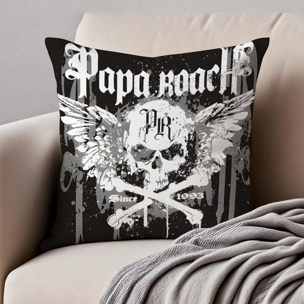 Classic PPapaS RRoach Cushion Cover Pillowcase Antidustmite Invisible Zipper Short Plush Sofa Cushion