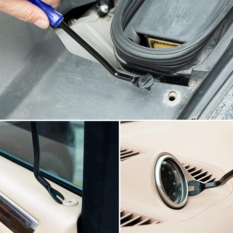 19-Piece Car Audio Removal Tool Kit & Pry Bar Set
