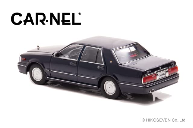 Hiko Seven CARNEL 1/43 Nissan Gloria CLASSIC SV (PY31) 1998 Dark Blue Pearl Finished Model