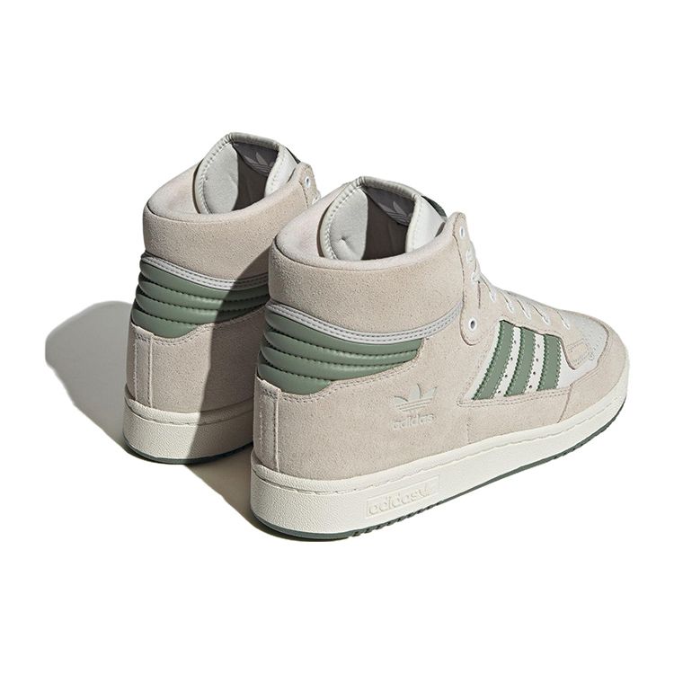 Adidas Centennial 85 High White Silver Green Unisex Sneakers Grey Crystal-White GY2537