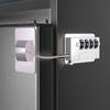 Anti-pinch Hand Refrigerator Door Coded Lock No Drilling Cabinet Lock  for Home