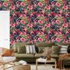 Exotic flowers and leaves wallpaper for living room and bedroom 50x1000