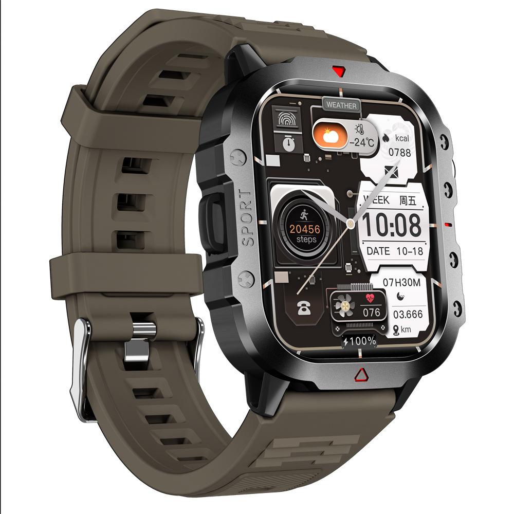 Smart Watch with Flashlight Ultra Bluetooth Call Information Reminder Sports Watch