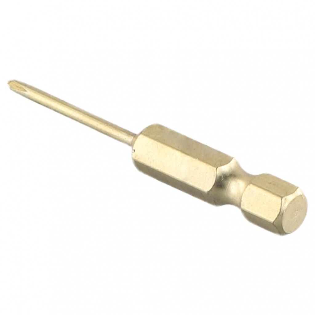 Alloy Steel Screwdriver Bit Gold High Snap Magnetic