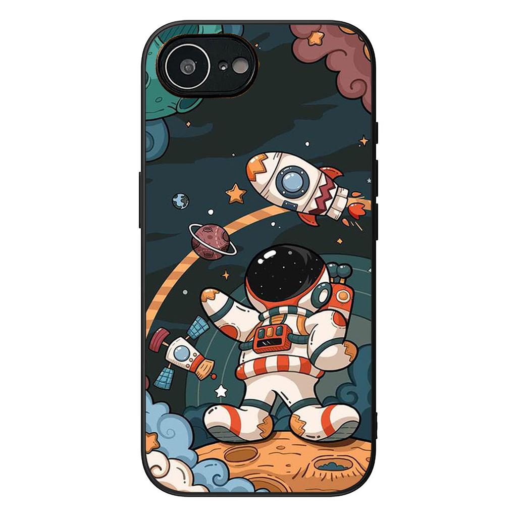 for Xiaomi Poco C75 C65 C71 C61 X7 X6 X5 M7 F7 Ultra F6 Pro PocoX7 Phone Case Starry Night Moon Astronaut Stars Protective Cover