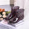 Damen Kurze Röhre Blumenmuster Gummistiefel - Wasserdicht, Rutschfest, Modisch, Niedrig geschnittene Gummischuhe für Küche & Draußen… Mehr