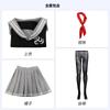Anime Super Danganronpa Peko Pekoyama Cosplay Costume School Jk Uniform Girls Sailor Outfits Full Set Halloween Carnival Party