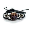 New Supernatural Sign Leather Bracelets Sam Dean Multilayer Braided Handmade Jewelry Gifts for Men Women