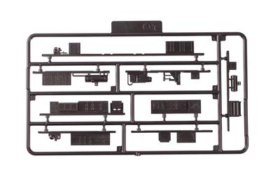 PM Office A PLUM Underfloor Equipment New Train Intermediate Car Update Type 1 Car Plastic Kit PP242 1/80