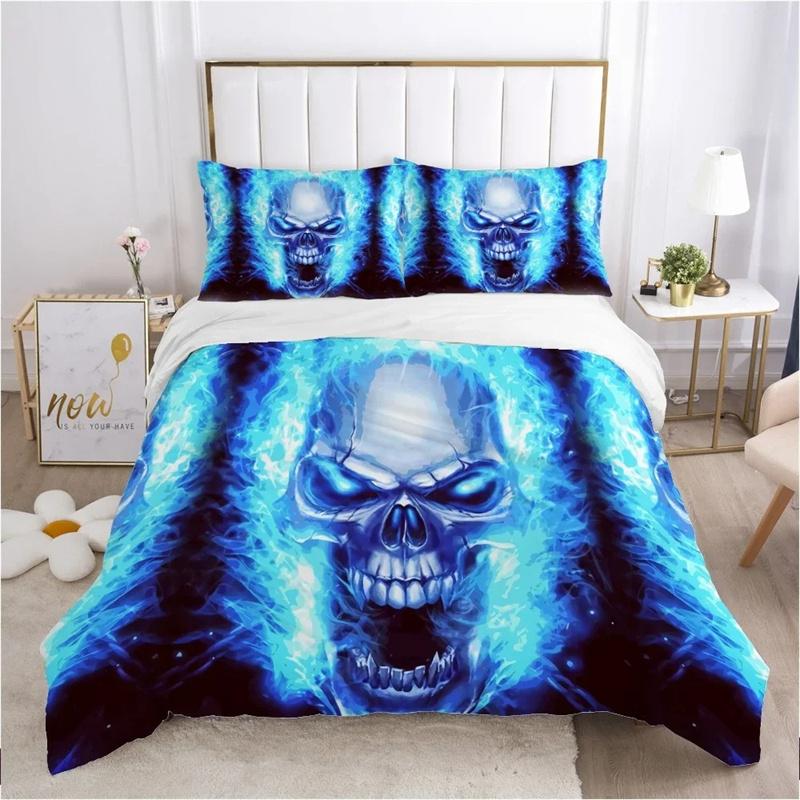 Skull Deadpool Duvet Cover Set 240x220 200x200 Twin Queen King Double Bed Linens Quilt Cover Big Hand Design