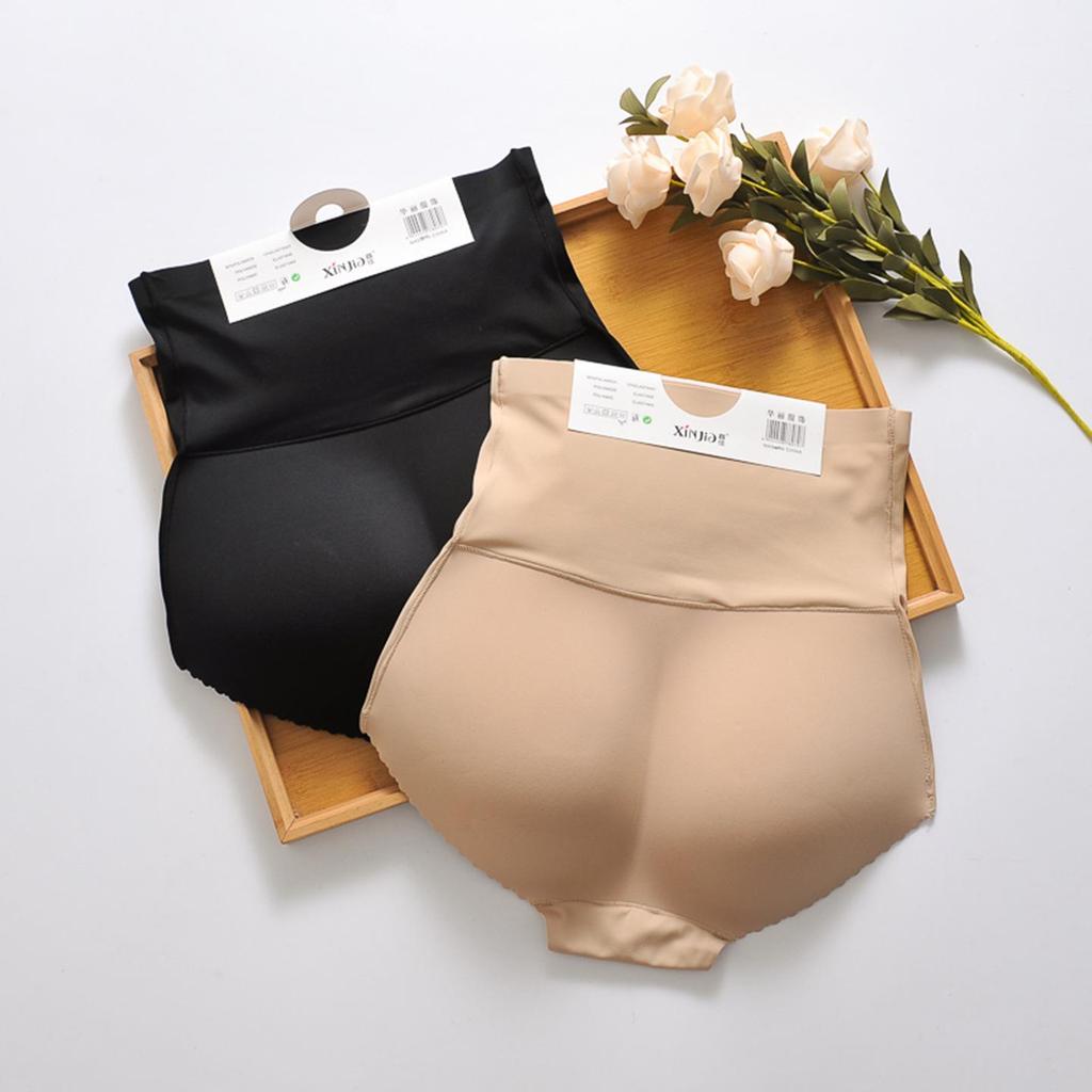 Xin Jia Hochtaillierte Gepolsterte Bauchkontrollierende Nahtlose Figurformende Slips
