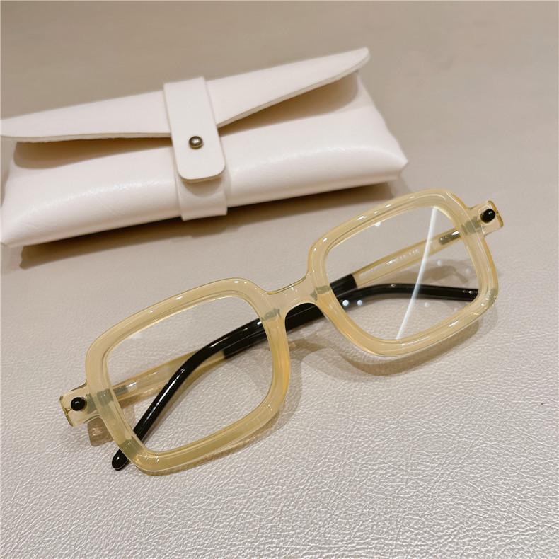 

Brand Luxury Women Rectangle Glasses Frames Vintage Clear Lens Square Spectacles Men Fashion Computer Eyeglasses Optical Glasses