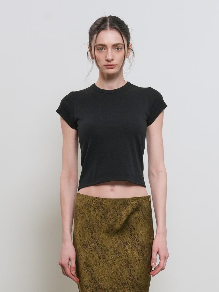 GENERALIDEA Daily Short Sleeve T-Shirt [Black] / Gf1Lts511