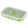 800ml Silicone Collapsible Portable Lunchbox Bowl Folding Food Storage Container