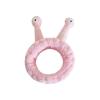 Korean Cute Snail Plush Headband - Creative Cartoon Hair Tie for Face Washing