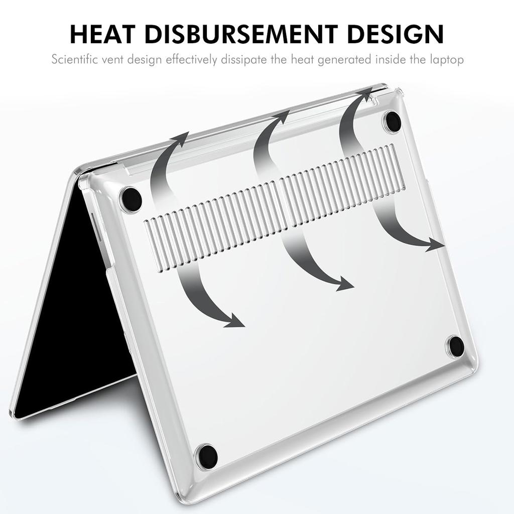 ENKAY HAT PRINCE Pro Microsoft Surface Laptop 13 (2095) Křišťálový kryt na notebook Pevný PC Anti Scratch Nárazuvzdorný kryt