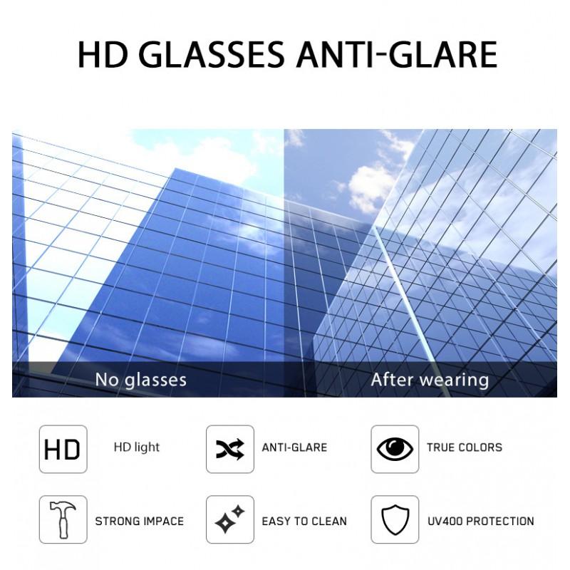 Unisex Oversized Wraparound Cycling Sunglasses UV Protection Sports Eyewear Outdoor Activities