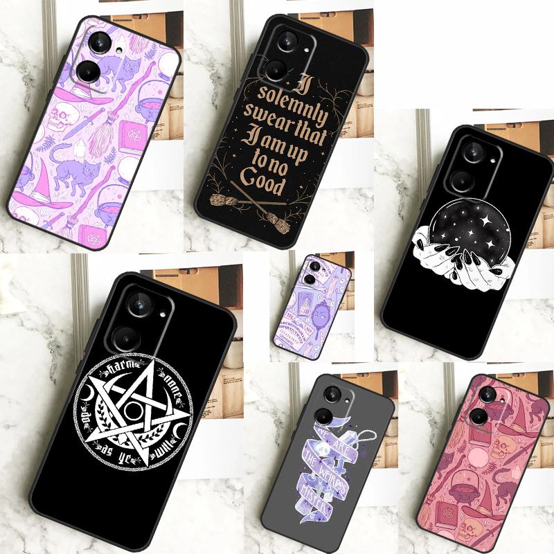 

Чехол Magic Witch Witchcraft для Realme C31 C33 C35 C51 C53 C55 C67 GT5 GT Neo 6 9 10 11 12 Pro Plus C21Y C25s C30