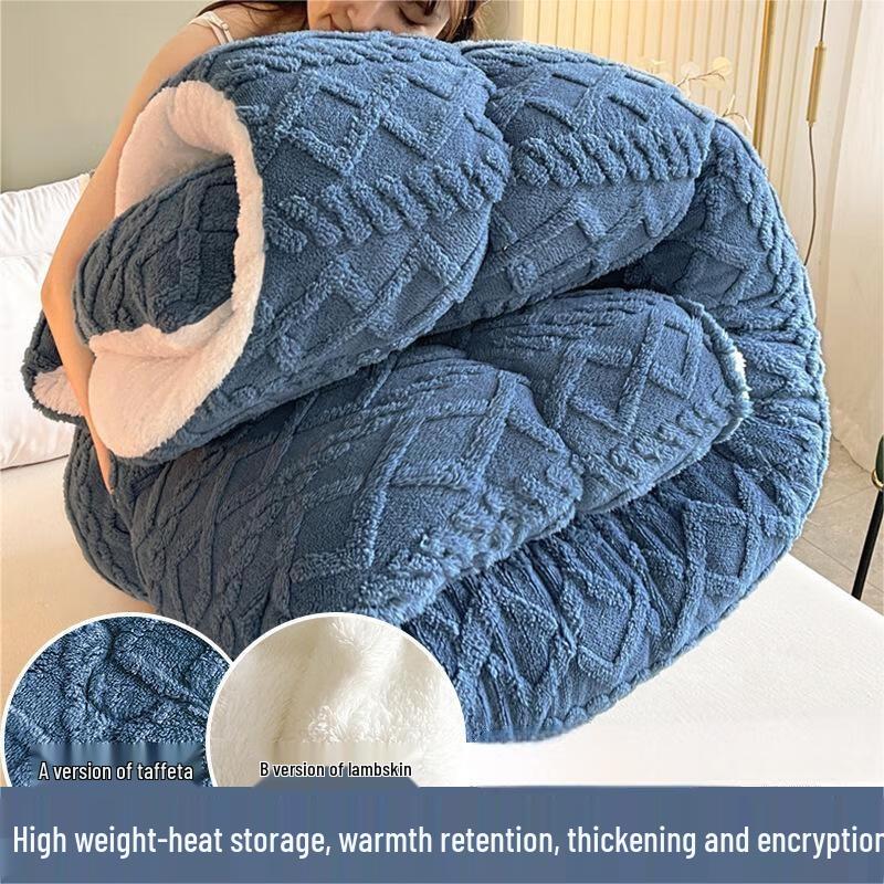 

mling Thickened Warm Milk Velvet Duvet