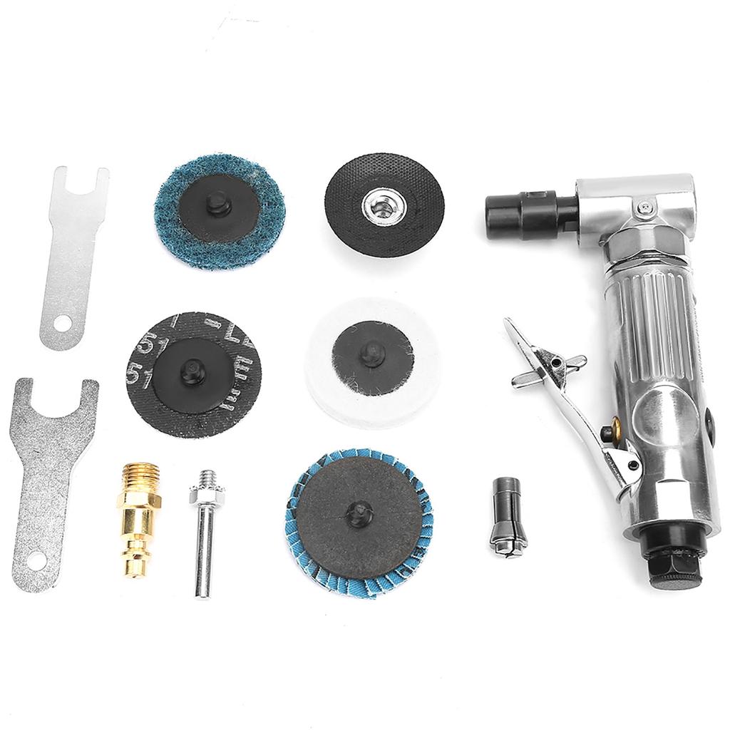 Industrial Grade 90 Degrees Bending Pneumatic Die Grinder with 2inch Grinding Disc