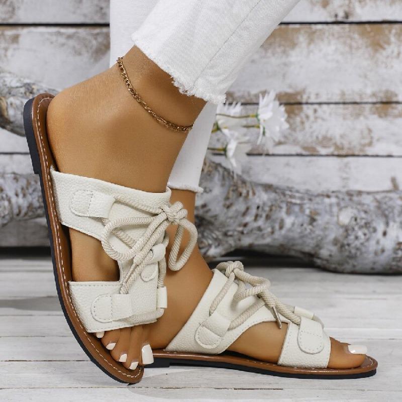 Soft Bottom Cross Strap Slippers Summer New Beach Women's Slippers