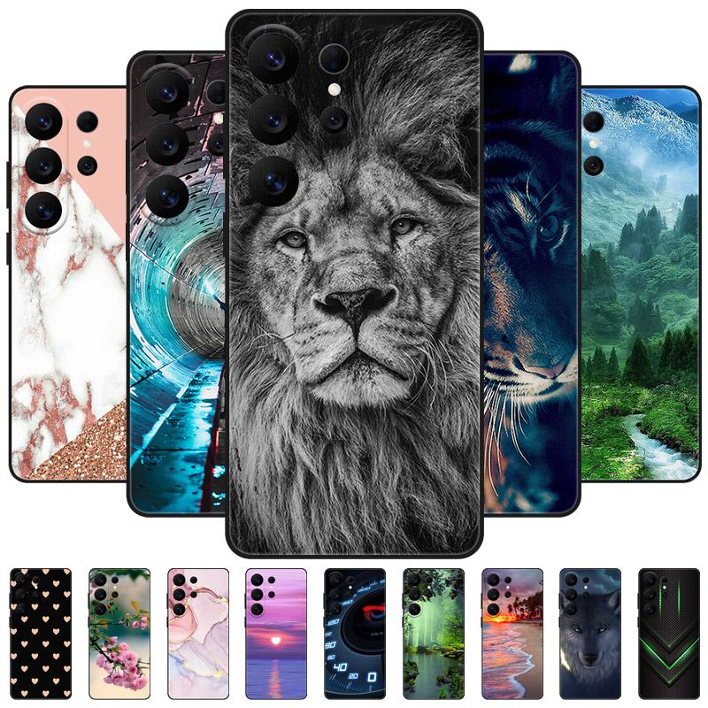 Phone Case For Samsung Galaxy S26 Ultra S26 Plus S26+ Cool Wolf Lion Soft Silicone Back Cover For Samsung S26 S26Ultra Fundas