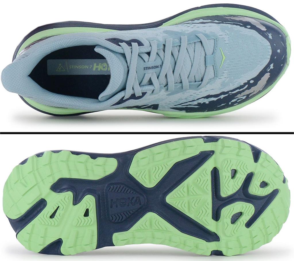 HOKA One One STINSON 7 - Herren Laufschuhe Trail-Running Schuhe Blau 1141530-DYN ORIGINAL