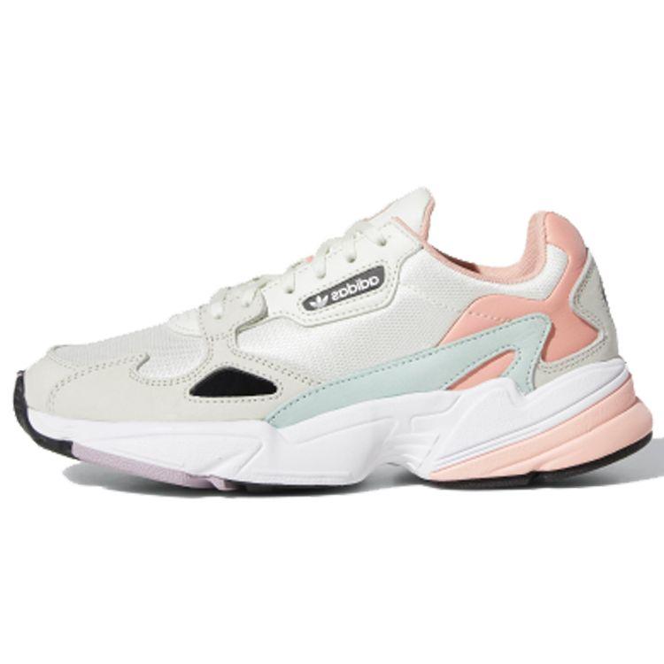 

Adidas Falcon Raw White Женские кроссовки Running-White Trace-Pink EE4149