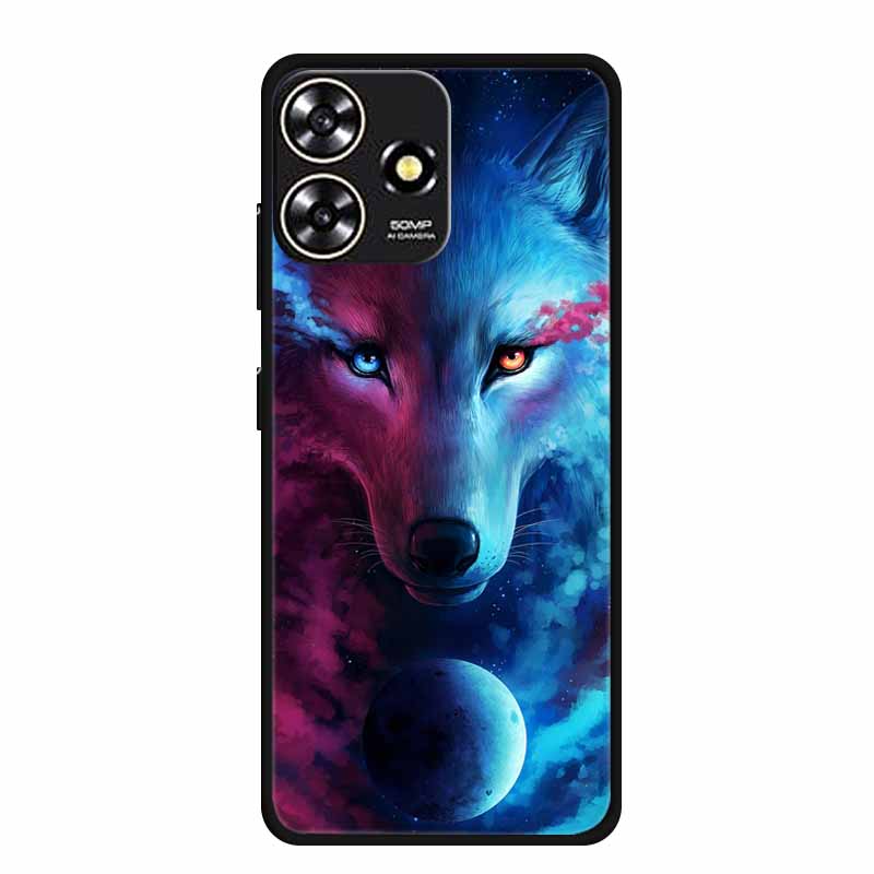 Cool Silicone Cover for ZTE Blade V50 Design 4G Case Printed Fashion Soft Back Cover for Blade V50Design Case Protective Shells
